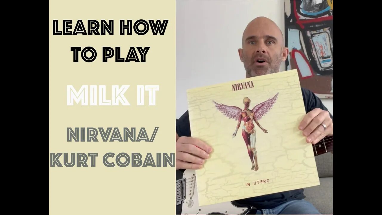 How To Play MILK IT On Guitar Lesson! [Nirvana / Kurt Cobain]