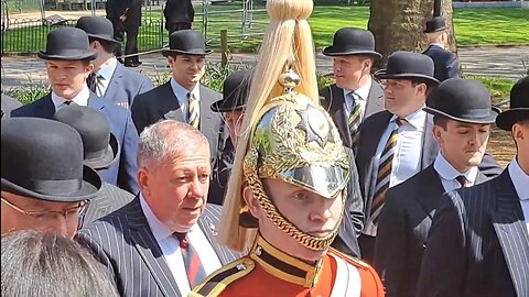 One kings guard cavalry Sunday Hyde Park #thekingsguard