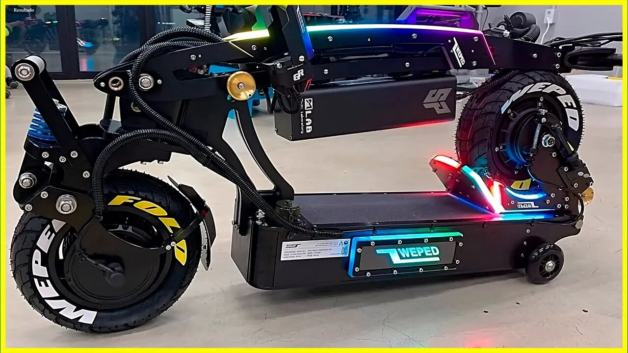 SCOOTER ÉLECTRIQUE DE COURSE QUE VOUS VOUDREZ CONDUIRE