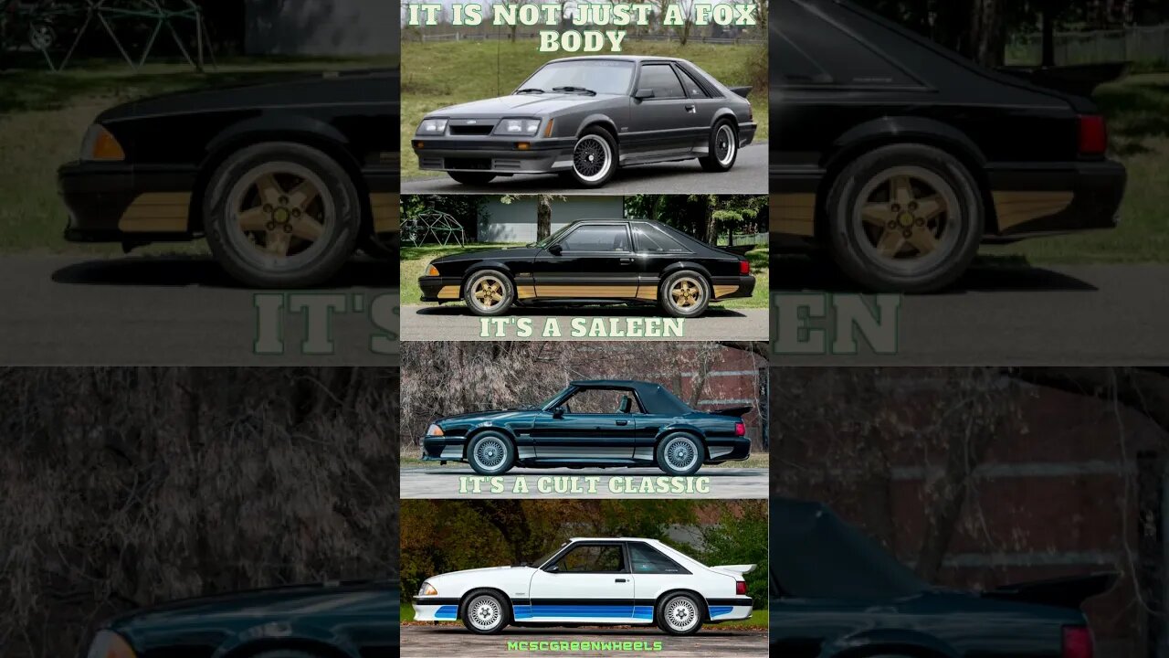 It is not just a fox body