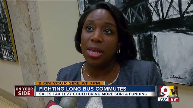 Fighting long bus commutes