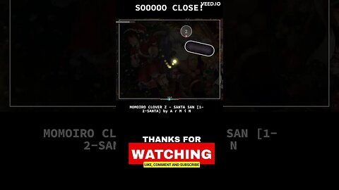 RIP 6* Pass... - MOMOIRO CLOVER Z - SANTA SAN [1-2-SANTA] by A r M i N (Osu! Fails) #shorts #osu