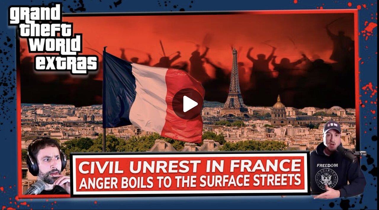 Civil Unrest In France | Anger Boils To The Surface Streets