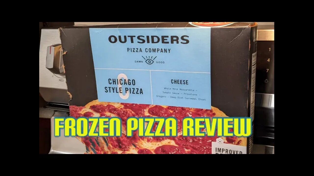 FROZEN PIZZA REVIEW: Outsiders Pizza Company Chicago Style