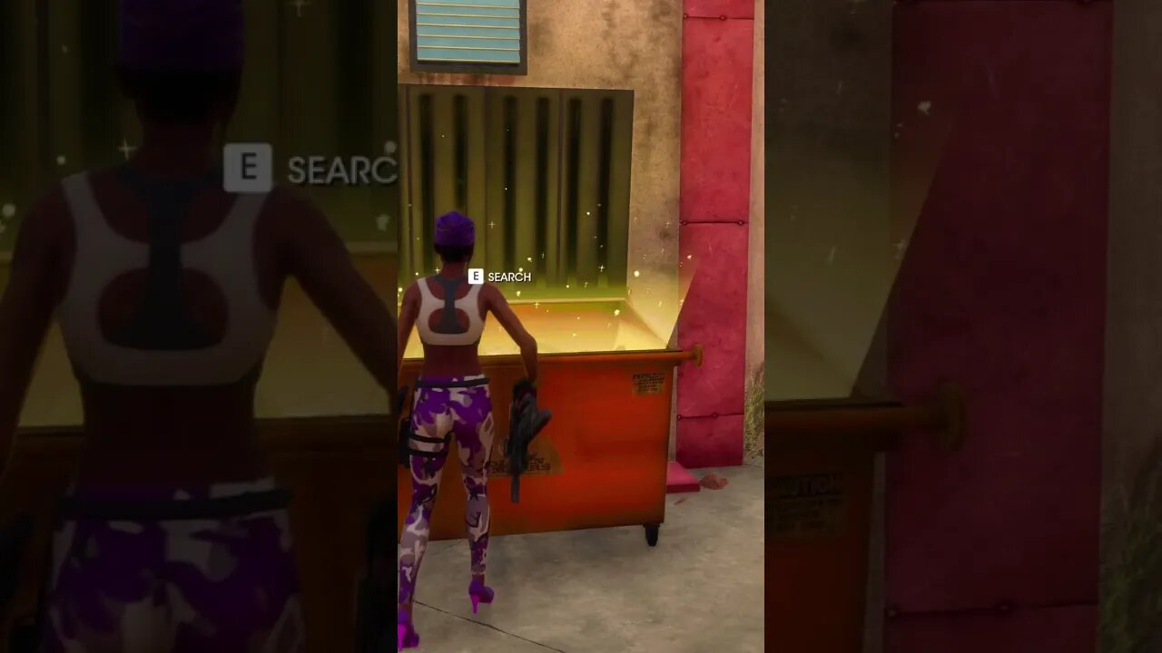 Saints Row Dumpster Diving 1 #short