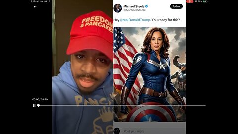 Terrence K Williams on Kamala Harris Superhero status