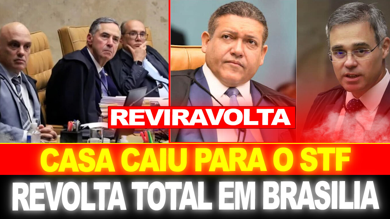 BOMBA !! A CASA CAIU PARA O STF... SENADO TOMA DECISÃO !! REVOLTA EM BRASILIA...