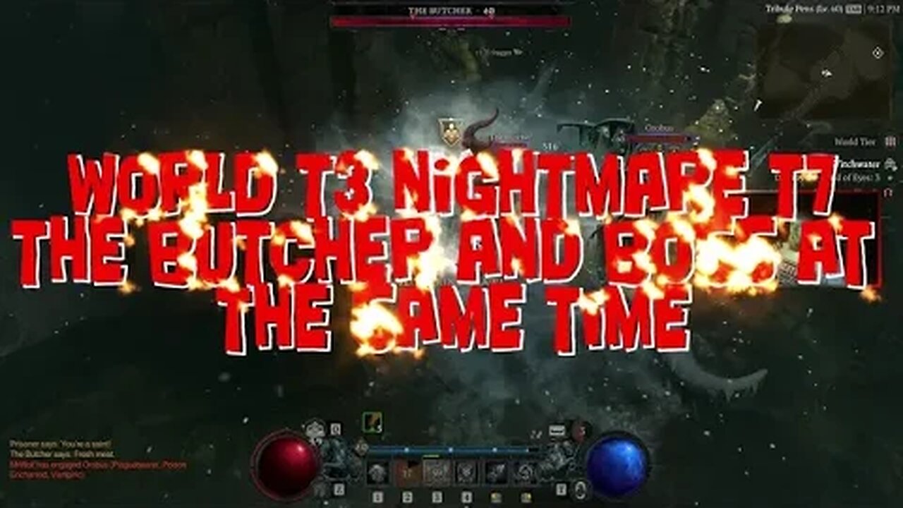 How to bugg out The Butcher in Diablo IV