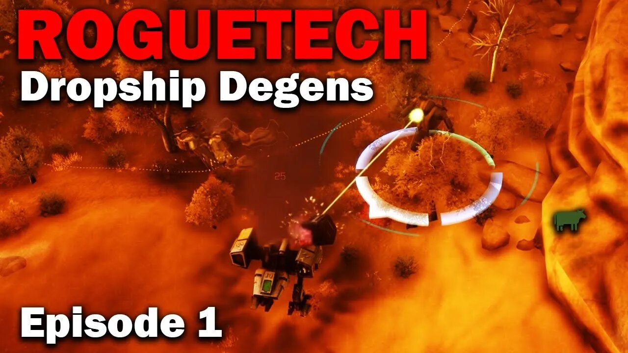 Dropship Degens Rise up! RogueTech - Dropship Degens [S3 EP1] (Modded Battletech)