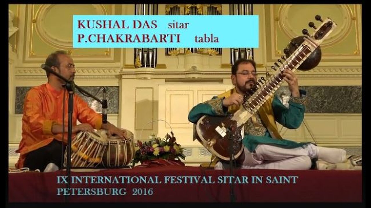 KUSHAL DAS - IX INTERNATIONAL FESTIVAL SITAR IN SAINT PETERSBURG 2016