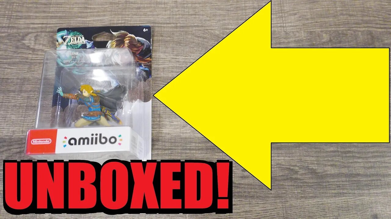 Unboxing the Tears of the Kingdom Link Amiibo!