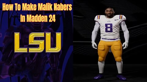 How To Make Malik Nabers In Madden 24