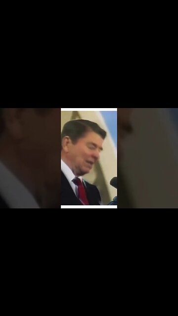 Ronald Reagan Reacting To A Balloon Popping 2 Months After Being Shot #shorts