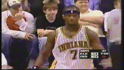 Jermaine O'Neal 20 Points 5 Ast Vs. Cavaliers, 2004-05.