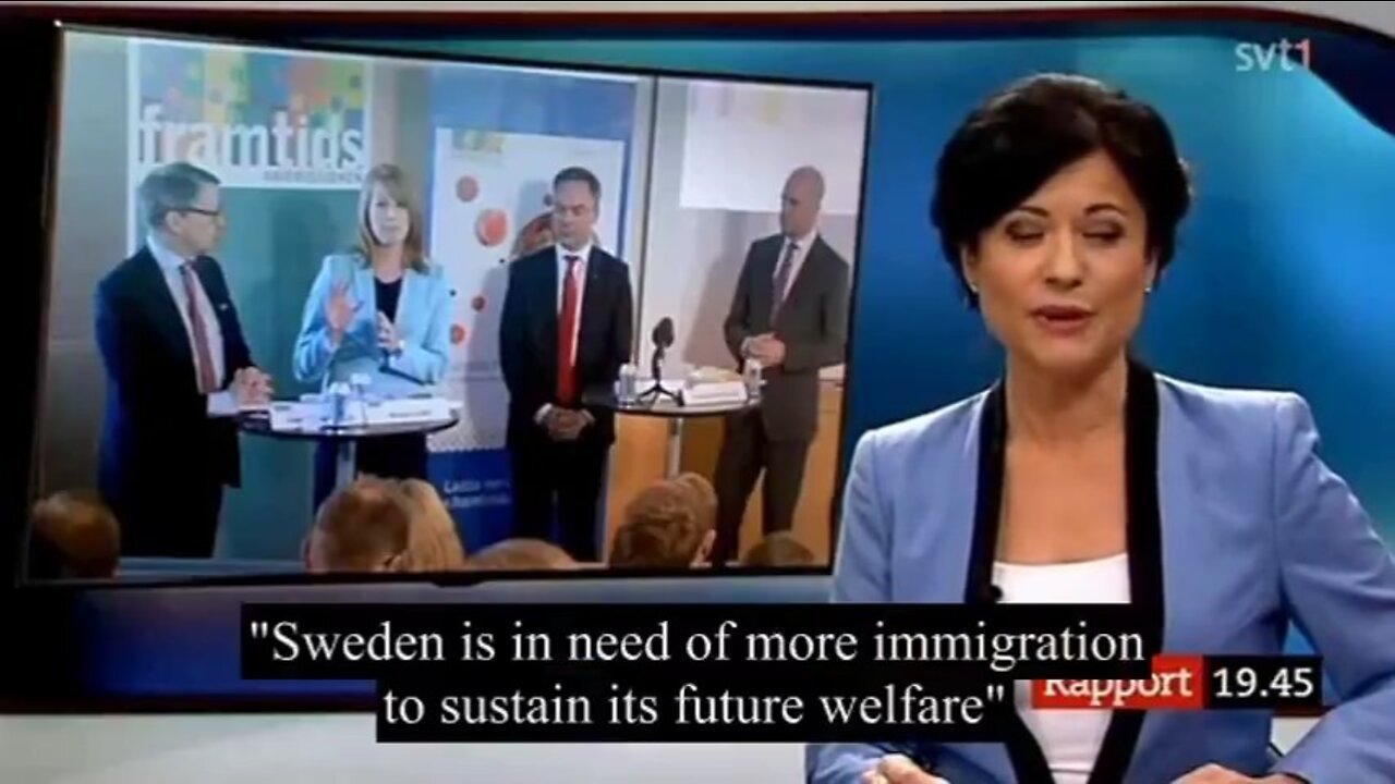 SWEDISH PM: MASS-IMMIGRATION WILL SAVE THE WELFARE