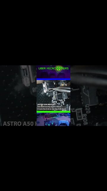Astro A50 USB Repair #shorts #solihull #xbox #scuf