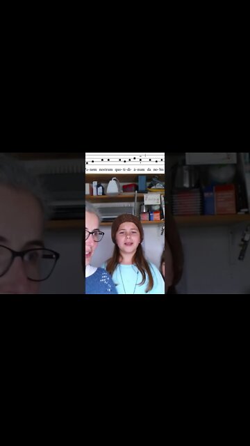 Pater Noster, like we sing for the Rosary #shorts