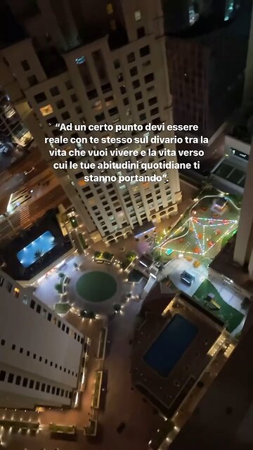 Ad un certo punto devi essere reale con te stesso...