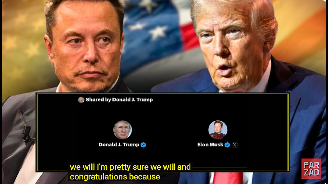 Elon Musk HISTORIC Interview of Donald Trump