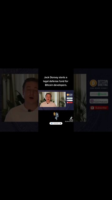 Jack Dorsey starts a legal defense fund to protect Bitcoin developers - #Shorts