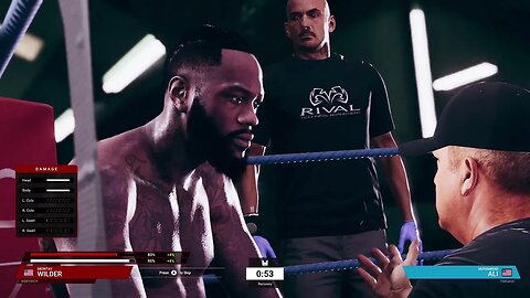 Undisputed Online Gameplay Deontay Wilder vs Muhammed Ali (Rematch)