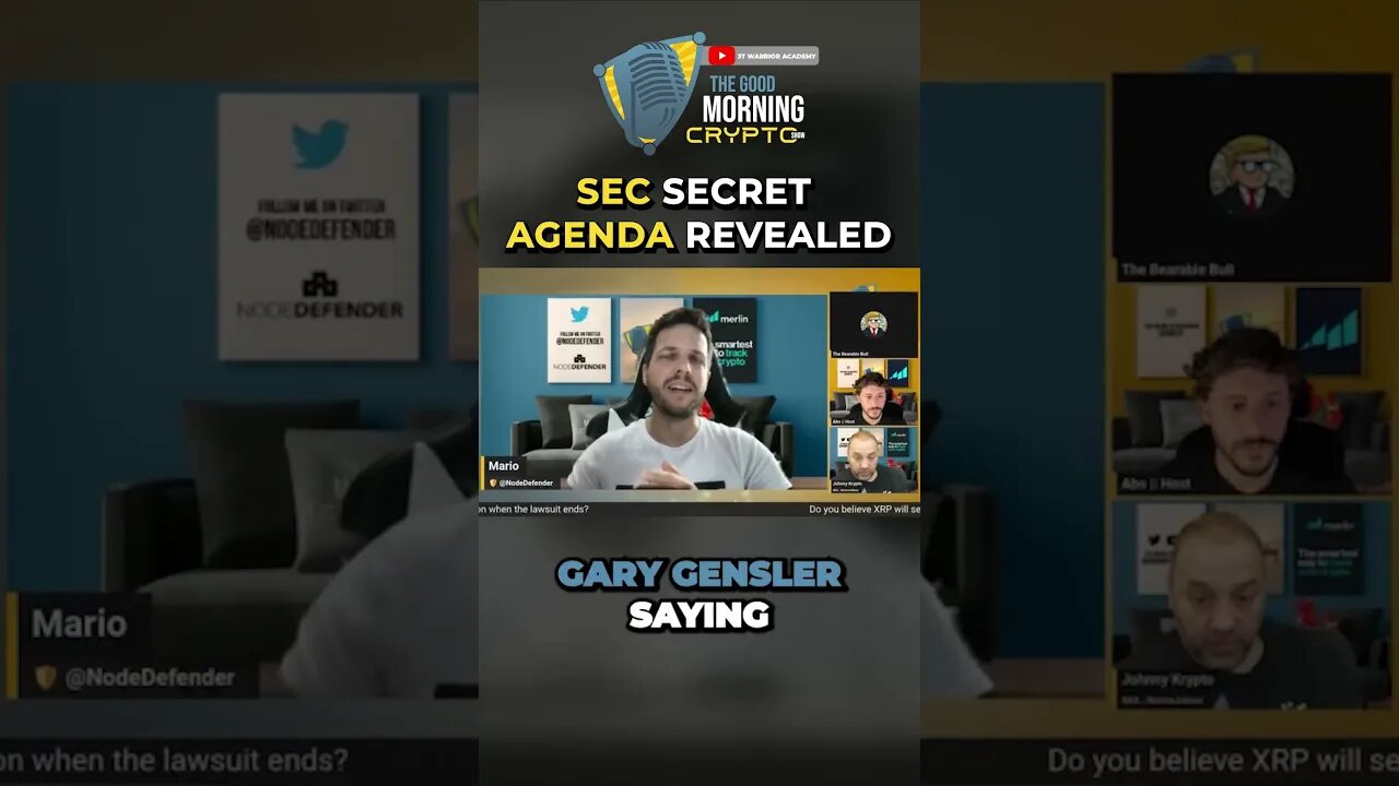 SEC Secret Agenda Revealed