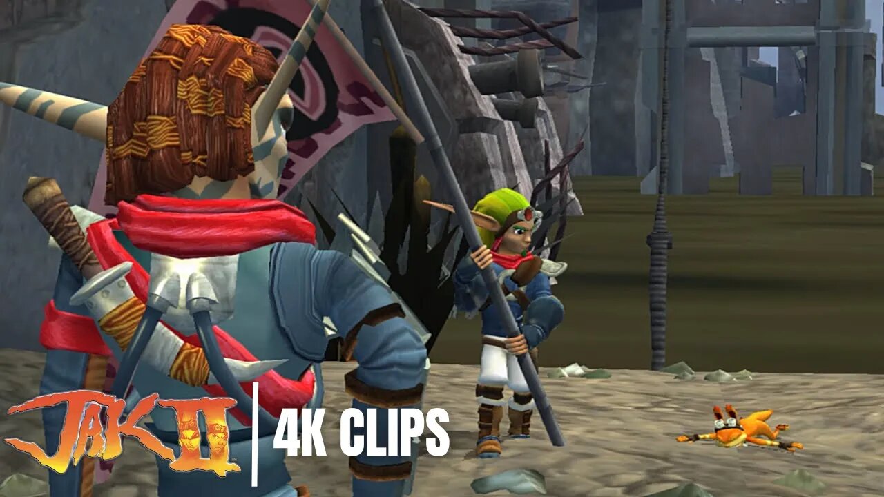 Jak & Daxter Join The Underground | Jak II 4K Clips