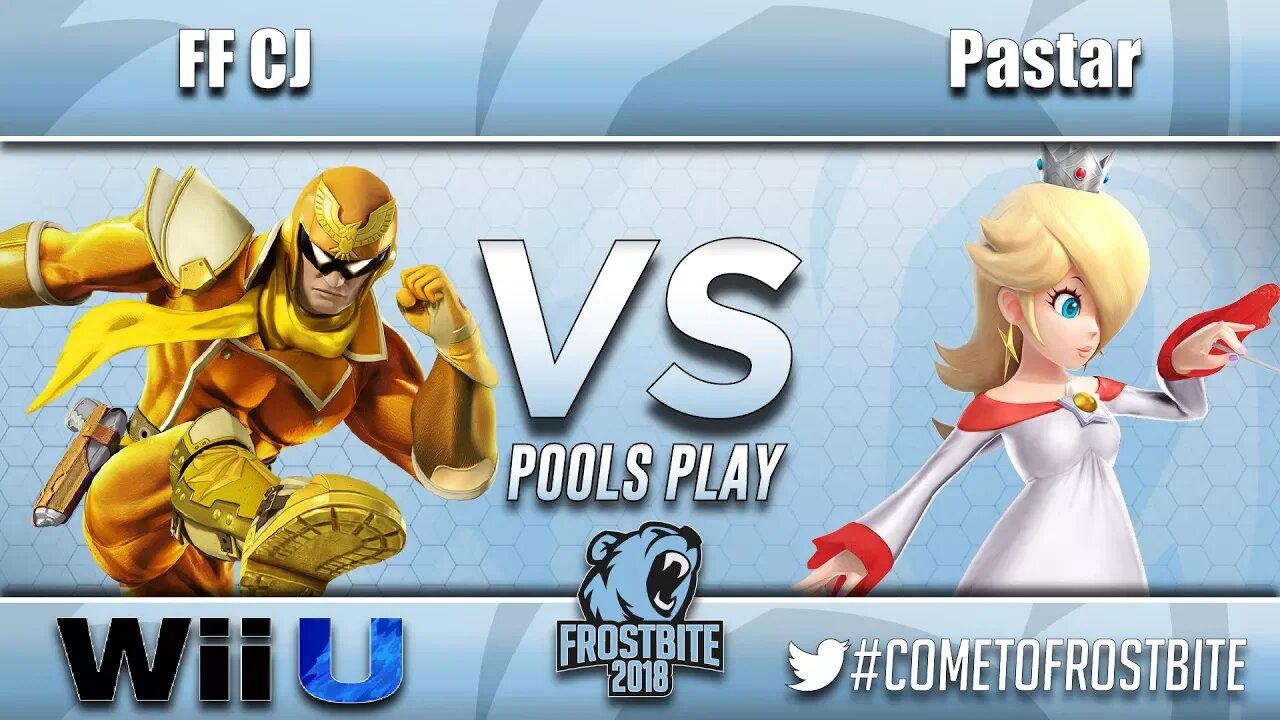 FF CJ (Captain Falcon) vs. Pastar (Rosalina & Luma) - Wii U Pools Play - FrostBite 2018