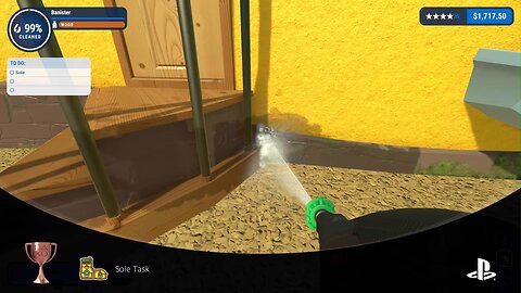 Platinum Walkthrough Power Wash Simulator PS5 - Trophy #9 Sole Task