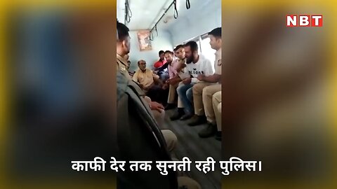 अपराधी ने पुलिस के ऊपर थूक दिया 😱🤯