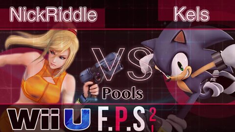 VS|NickRiddle (Zero Suit) vs. BOT|SuperGirlKels (Sonic) - Wii U Pools - FPS2