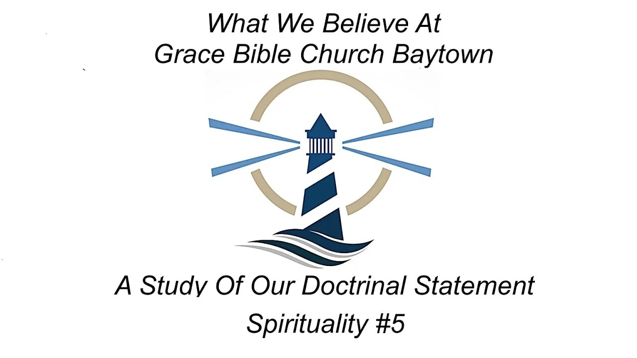 6/18/2023 - Session 2 - What We Believe - Spirituality #5