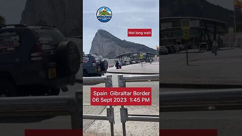 Spain Gibraltar Border 06 Sept 2023