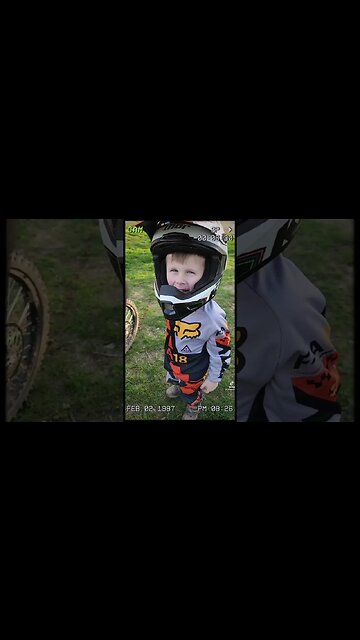 @Weston517 riding the Surron Light Bee at 4 years old!