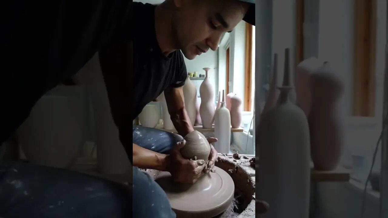 Pottery making is so satisfying to watch