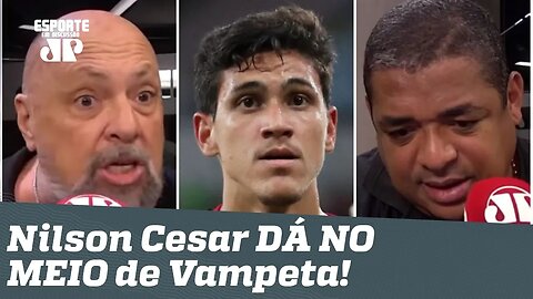 "Isso é COISA DE TONTO!" OLHA o que Vampeta ouviu ANTES de Flamengo x Del Valle!