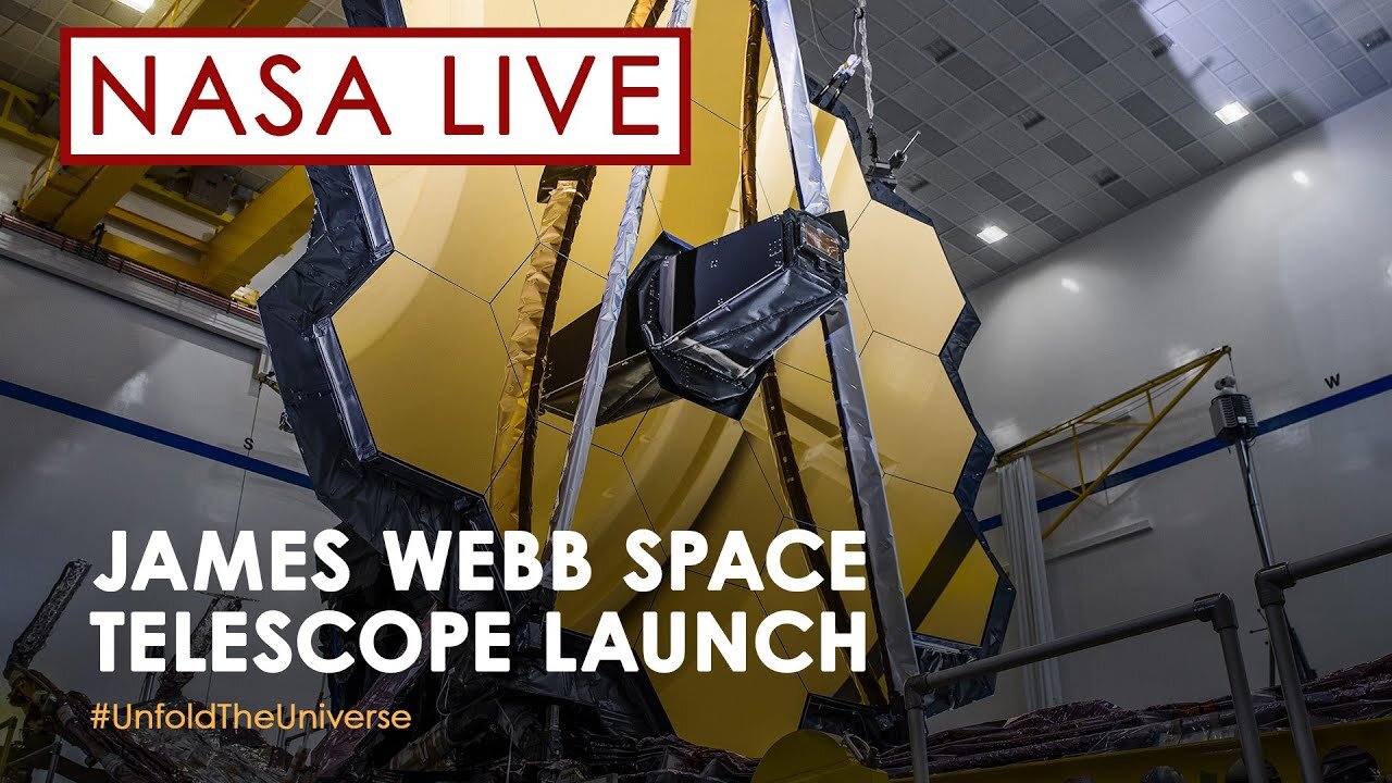 Lunch James web space telescope || lunch by NASA