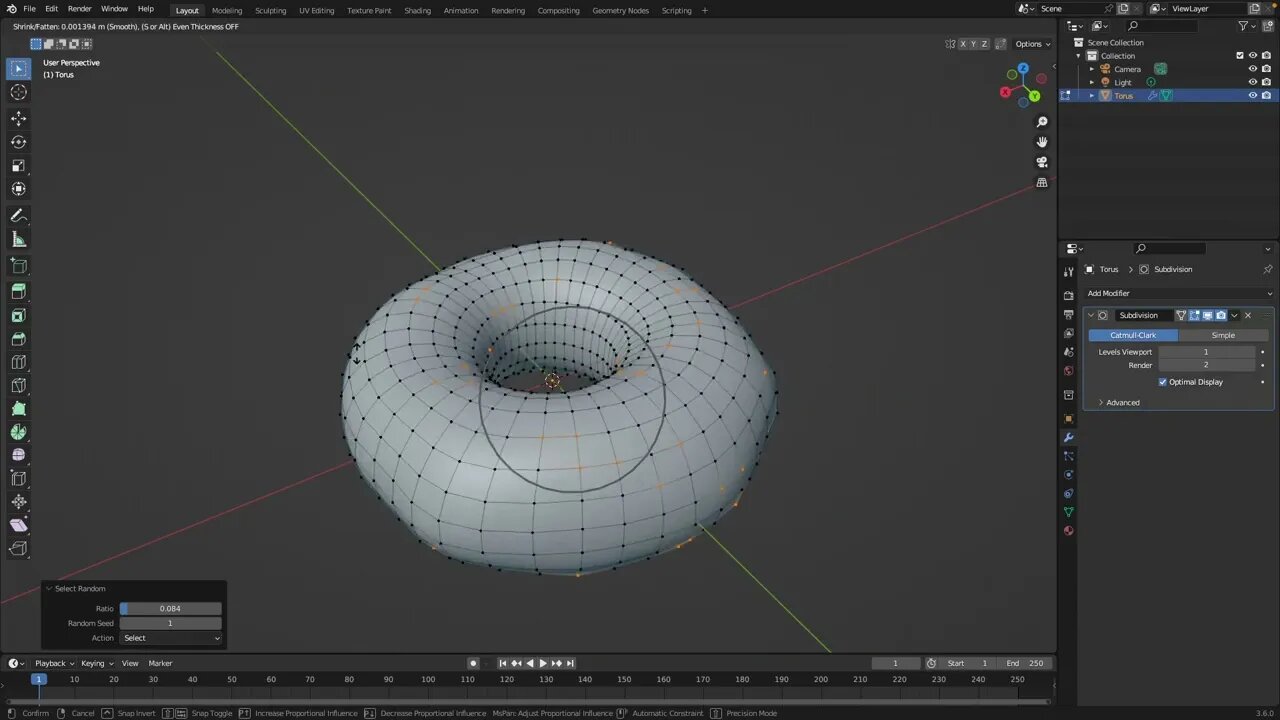 Blender Doughnut #2 WIP