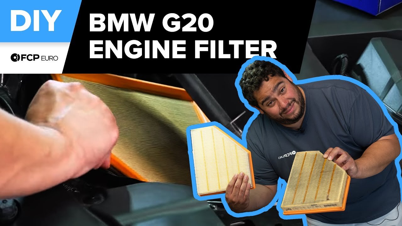 BMW 330i Engine Air Filter Replacement DIY (2019-Present BMW G20 330i, 330e, 430i)