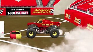 Monster Jam Tampa 2013 Sneak Peek| Monster Tour BeamNG.Drive Monster Jam