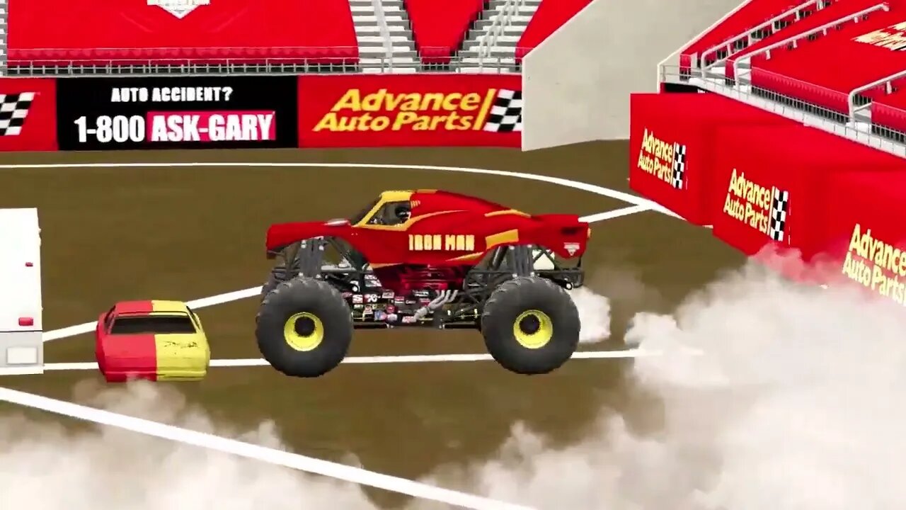 Monster Jam Tampa 2013 Sneak Peek| Monster Tour BeamNG.Drive Monster Jam