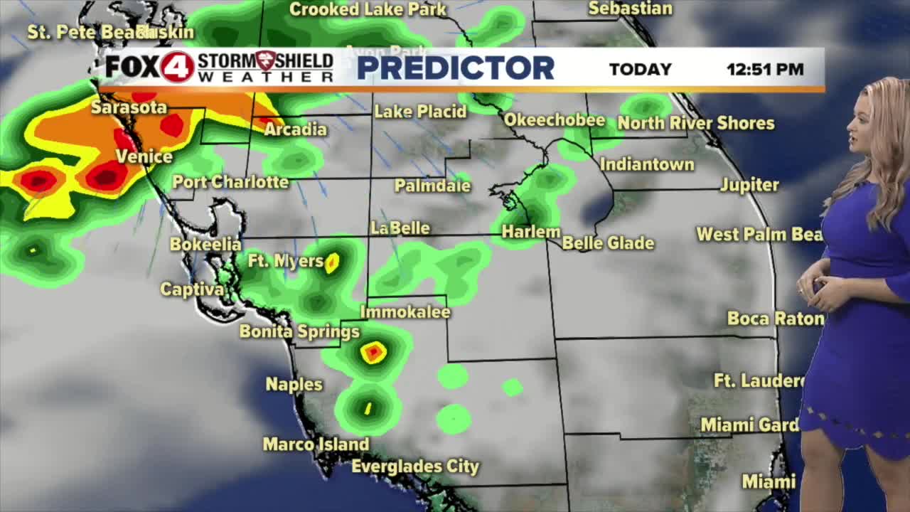 FORECAST: Warm and humid Monday with scattered rain