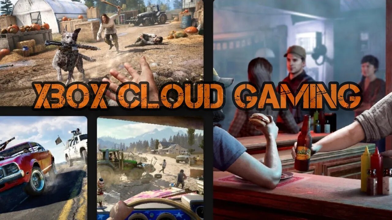 Rodando Far Cry pelo celular nos dados móvel 4G Game Pass Xcloud