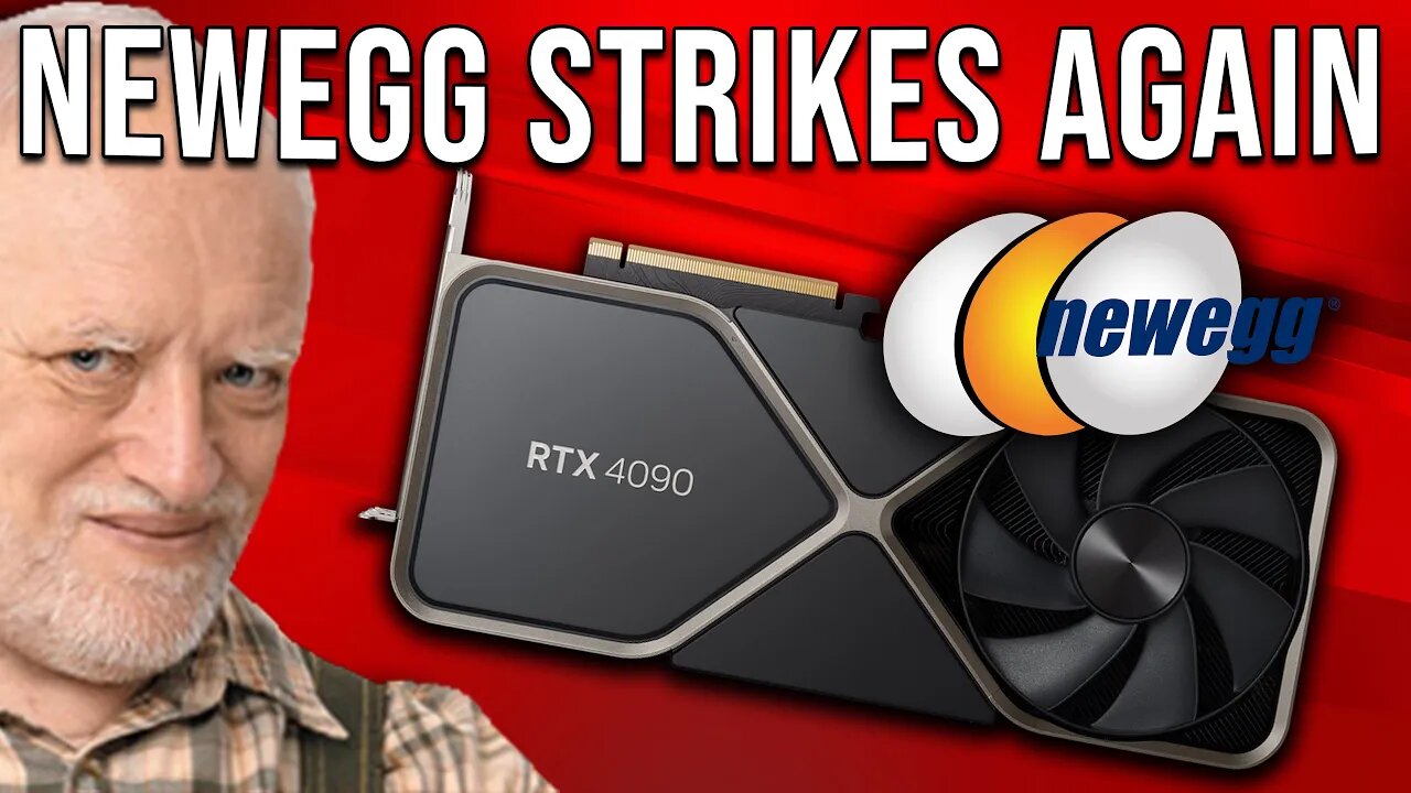 Guy Buys RTX 4090 From Newegg, Gets This Instead