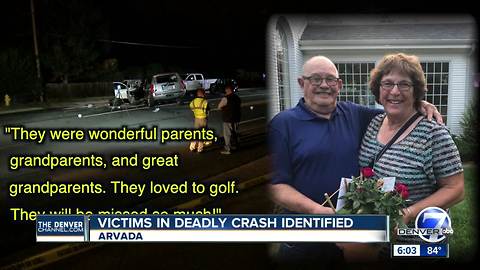 Victims of deadly crash in Arvada identified