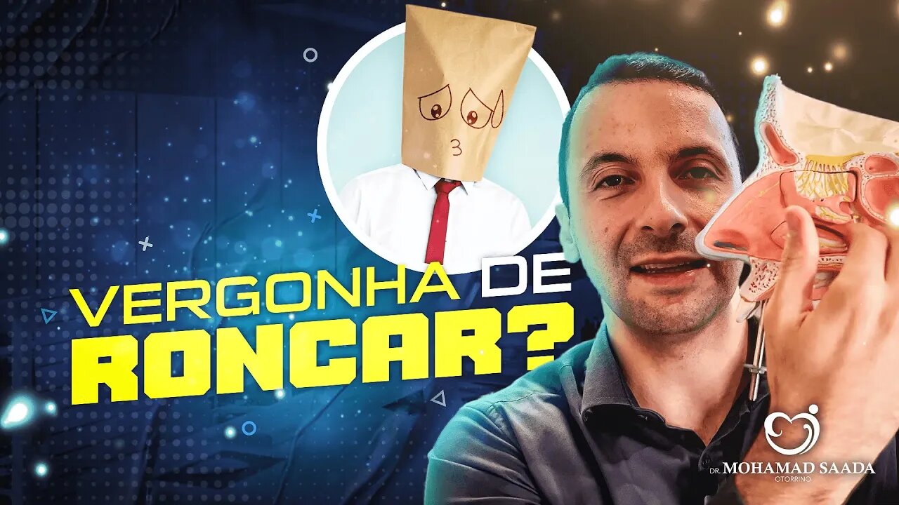 VERGONHA DE RONCAR NUNCA MAIS, VOU TE DAR DICAS PARA ACABAR COM ESSE PROBLEMA