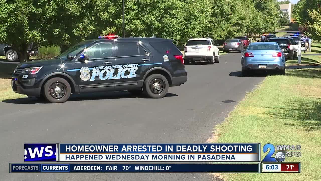 Homeowner arrested in deadly Pasadena shooting