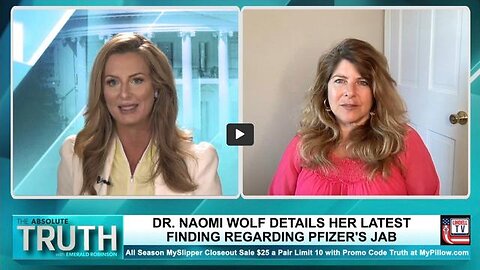 Naomi Wolf Details Her Latest Jaw-Dropping Findings Regarding Pfizer's Bioweapon Injections