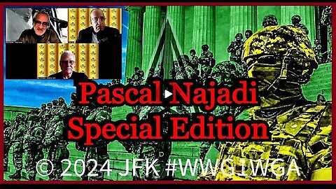 Pascal Najadi MAINSTREAM: Sovereign Radio, 🇺🇸United States - Special Edition - #WWG1WGA!