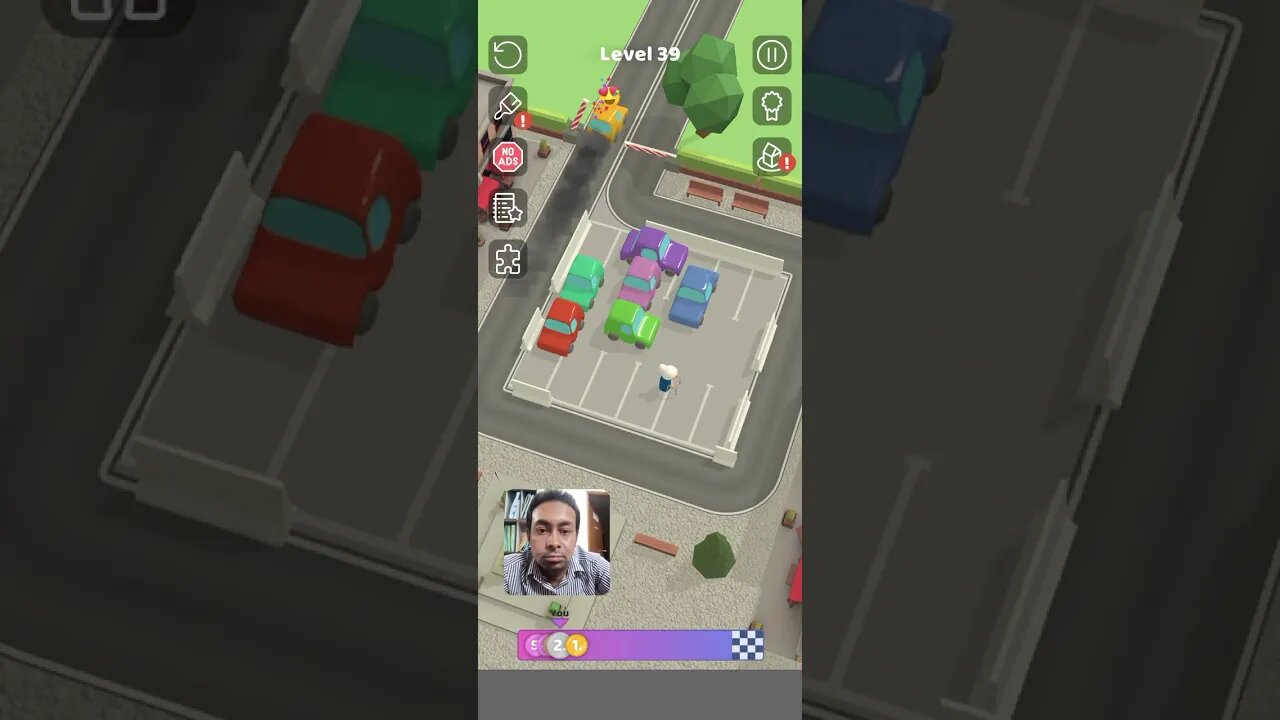 Parking Jam 3D Level 39 #shorts #gameday #gamers #parkingjam3d #game #gameplay